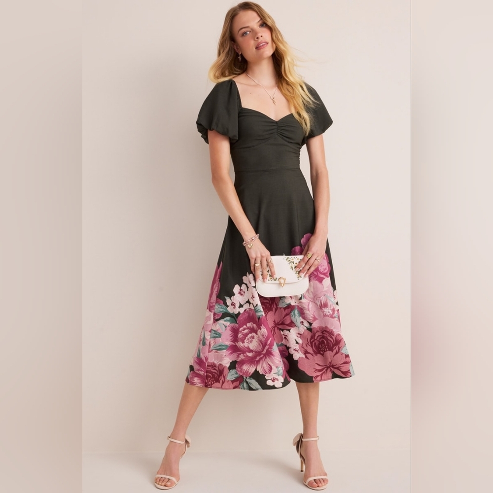 Dee Floral Midi Dress